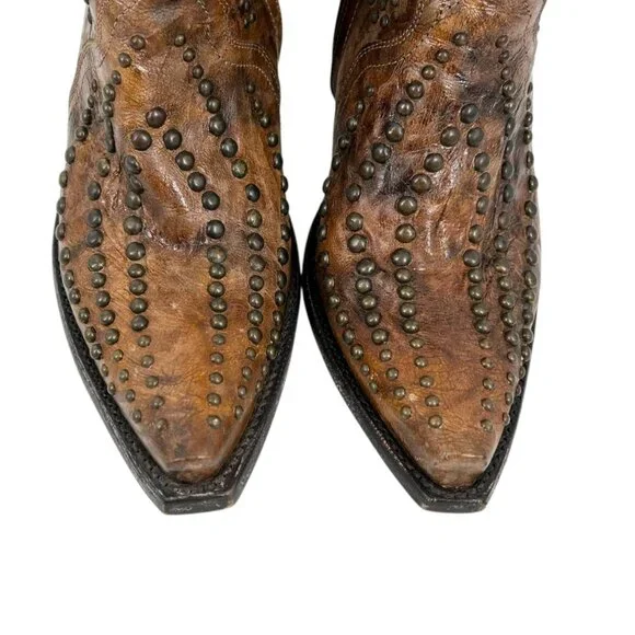 NWT Old Gringo Roze 16" Studded Cowboy Boots - Picture 3 of 14